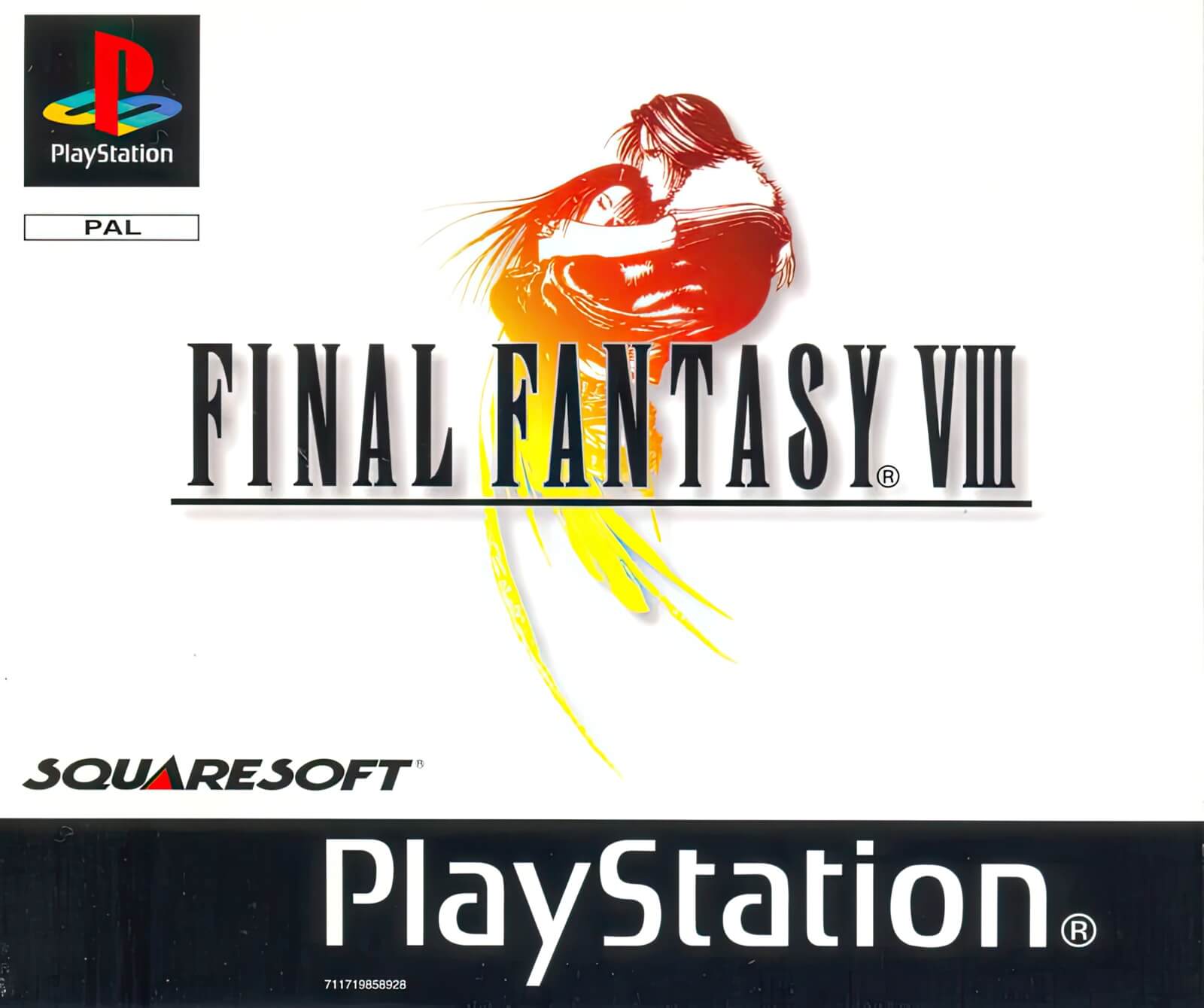 Лицензионный диск PAL Final Fantasy 8 для PlayStation